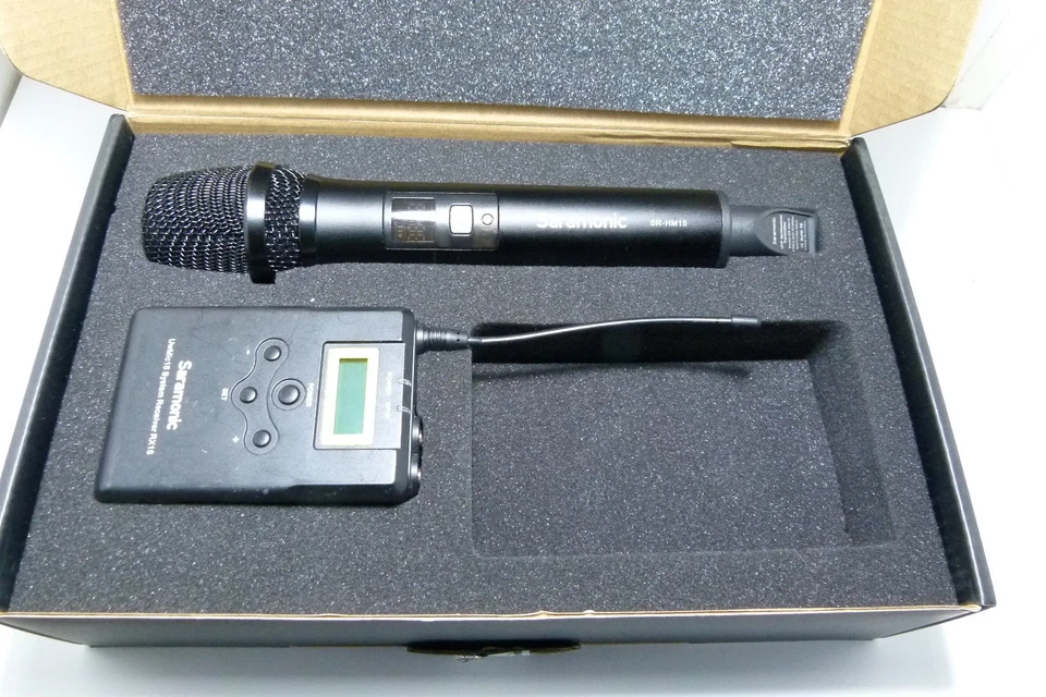 Saramonic UHF Wireless Reporter Mikrofon mit Empfänger