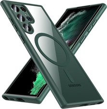 Samsung Galaxy S22 Ultra Case Shockproof Cover Full Body Protection Rugged-Black