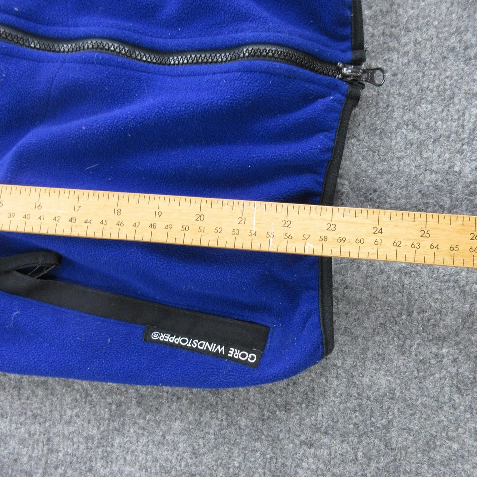 Chaleco Mountain Hardwear Para Hombres Mediano GORE Windstopper Vellón Hecho en EE. UU. Cremallera Completa Foto 3 de 4