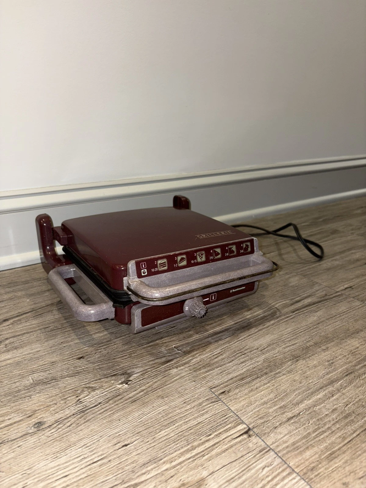 Vintage Toastmaster Grillerie 2003 Indoor Electric Speed Grill & Bakery Tested !
