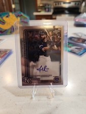 2025 Topps Chrome Update John Rave Auto RC Rookie #AC-JR Royals