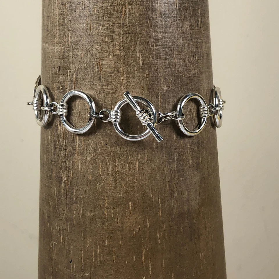 Montana Plaversmith Mujer X5032 Dess Doble Corazón Pulsera Cuarzo 25mm Reloj 7" Foto 3 de 4