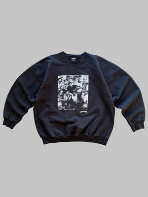 THRASHER VENICE Supreme Eazy E Photo black Y2K USA Sweatshirt Size L Vintage