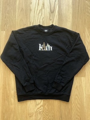 Kith X Star Wars FW21 Solo And Chewie Serif Crewneck Sweatshirt Size Small