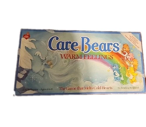 Vintage 1984 Care Bears Warm Feelings Board Game Parker Brothers