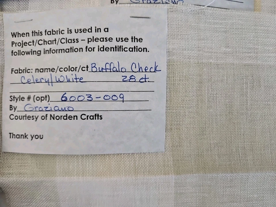 MIXED LOT OF 9 Norden Crafts 28ct Graziano Linen for Counted Cross Stitch FCE - Image 2 of 4