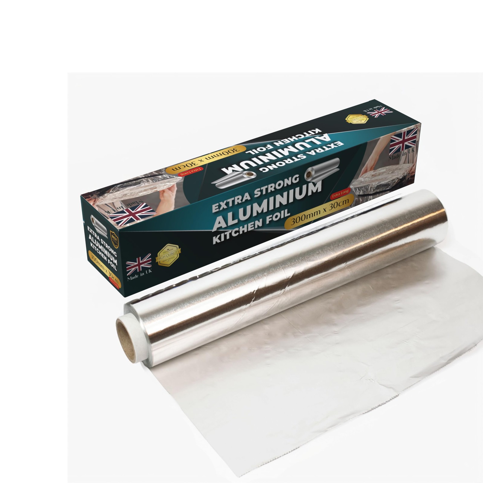STERLING PRODUCTS 30m Extra Long Aluminum Foil Roll Large Pack Heavy Duty 6590₽