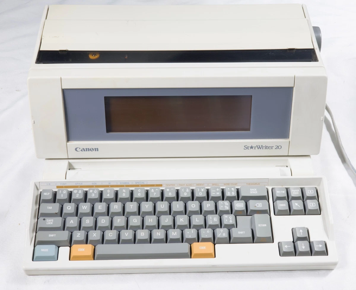 Canon X-07 Ordinateur Vintage 1984 + Imprimante X-710 - Rare Et Fonctionnel