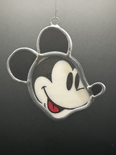 Mickey Mouse Stained Glass Walt Disney Sun Catcher