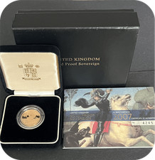 2007 Proof Full Gold Sovereign