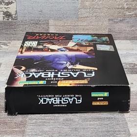 Flashback The Quest For Identity (Atari, Jaguar) Game, Manual, Box, & Tray