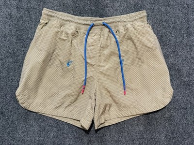 Nike x Off-White 002 Woven Shorts Khaki Size Large Designer Virgil Abloh