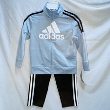 Boys Adidas 2 Piece Track Suit Size 4