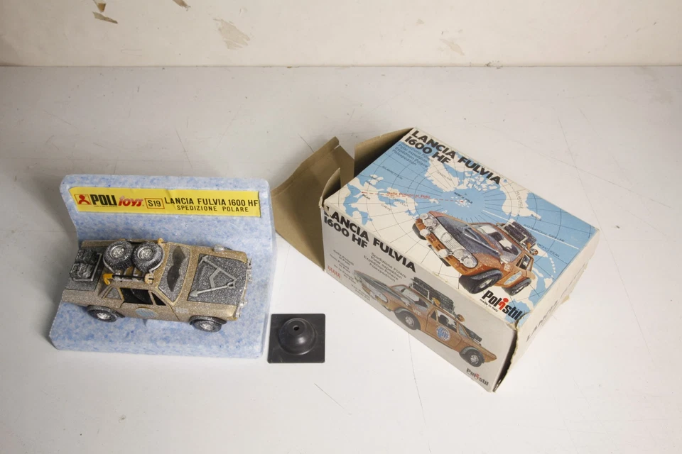 Polistil Politoys s19 1 25 Lancia Fulvia spedizione polare in scatola - Immagine 2 di 4