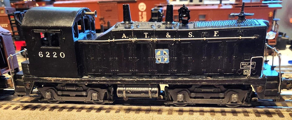 Lionel 6220 BELL RINGER WITH 3 2628 MANHATTAN PULLMANS IN GOOD COND. - Image 3 of 4