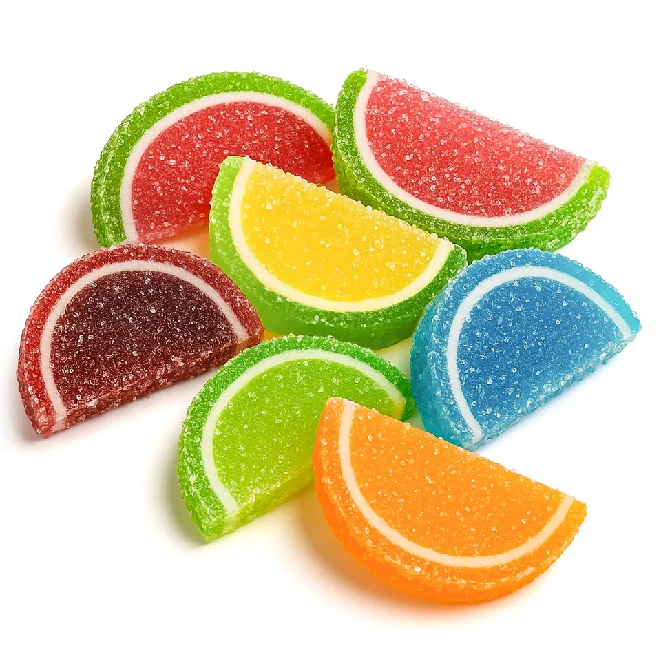 Assorted Gourmet Jelly Fruit Slices Chewy Soft Candy Bulk by NY Spice - Image 4 of 4