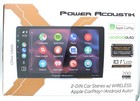 Power Acoustik 2-Din Car Stereo W/Wireless Carplay/ Android Auto (CPAA-10MW)