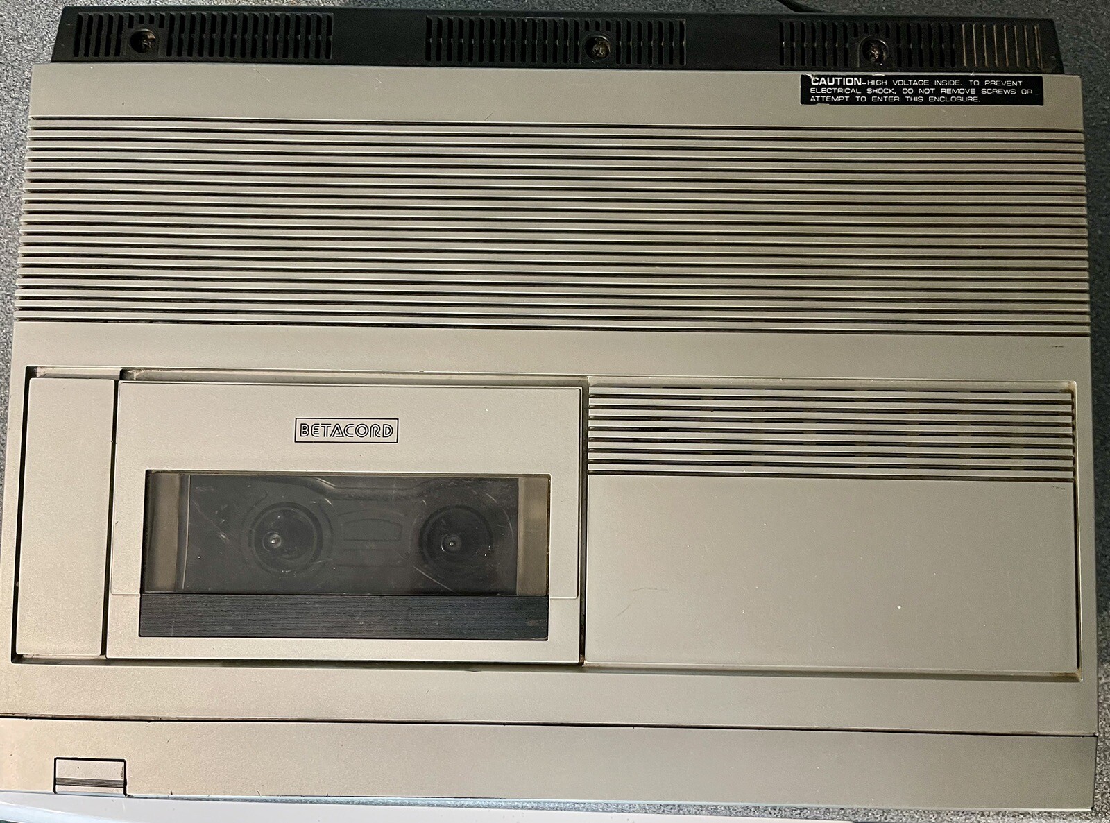 Sanyo VTC5000 Betacord/ Betamax Video Cassette Recorder. eBay