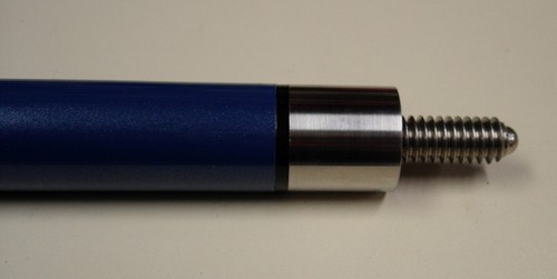 Junta de acero g4 BUTT 13009 AZUL 20 Cuetec sobre núcleo de madera maciza - Imagen 9 de 12
