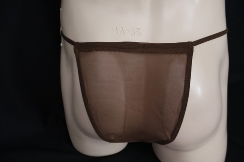 4 Pack of Large Men's Tan Thru Adjustable Micro Bikinis - Picture 8 of 10