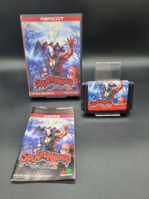 Splatterhouse 2 Sega Mega Drive mit Anleitung und OVP Japanische Version