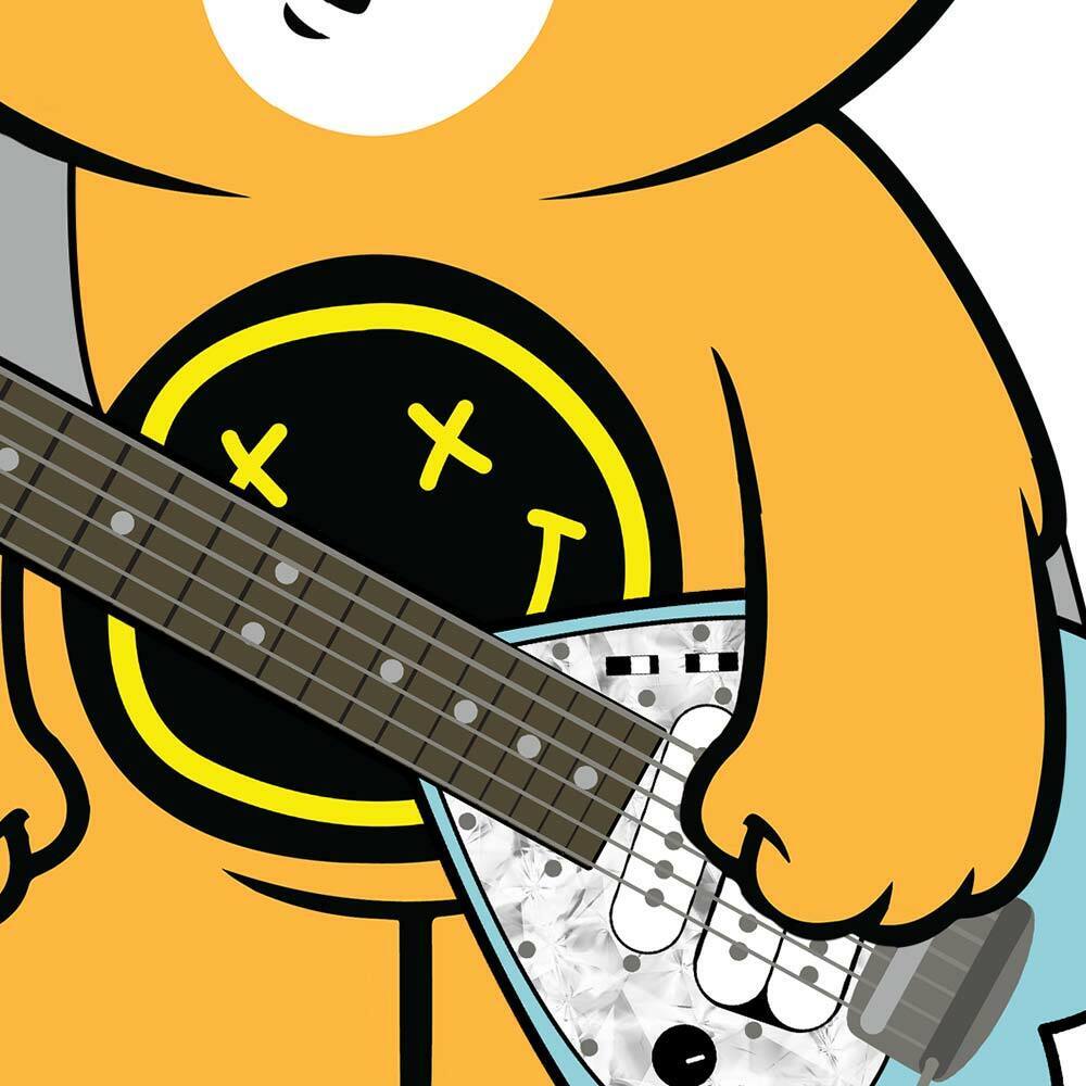 Nirvana Kurt Cobain Bear Boys T-Shirt Cotton Crew Top Nirvana Kurt Cobain Bear Boys T-Shirt Cotton Crew Top