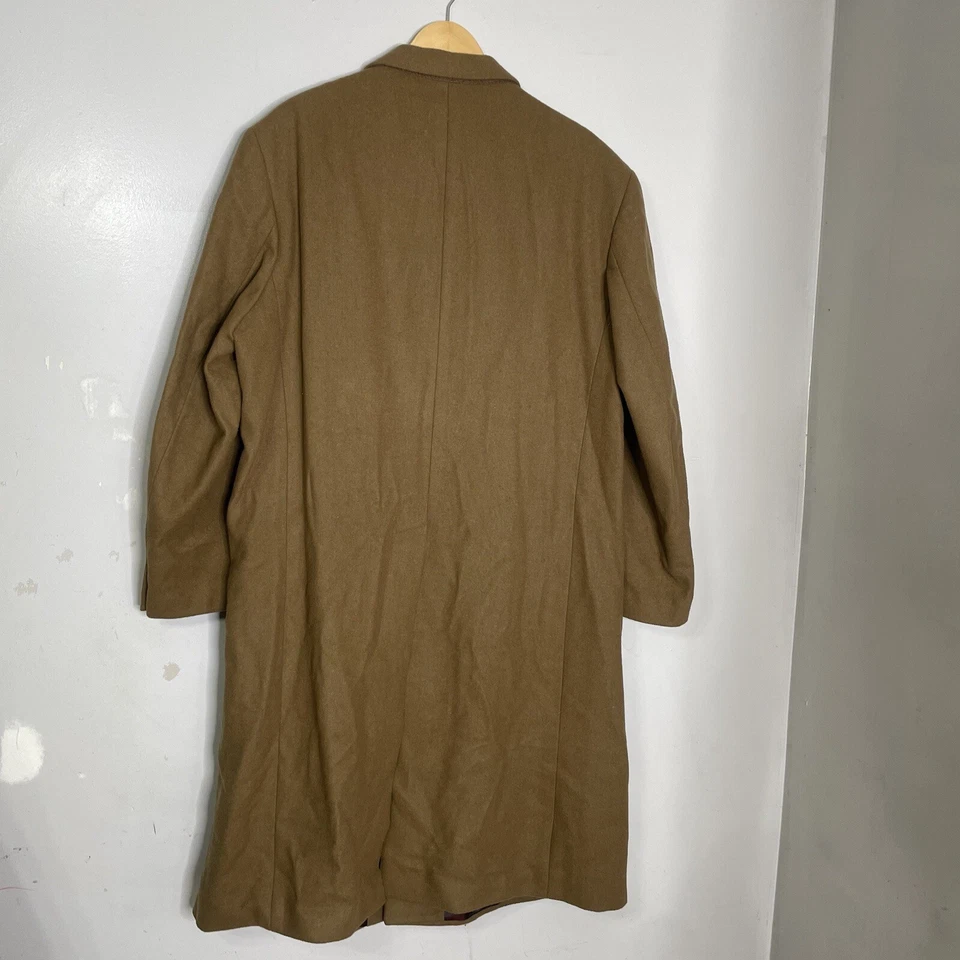 Abrigo de lana Cianni Cellini marrón para hombre talla 46R Foto 2 de 4