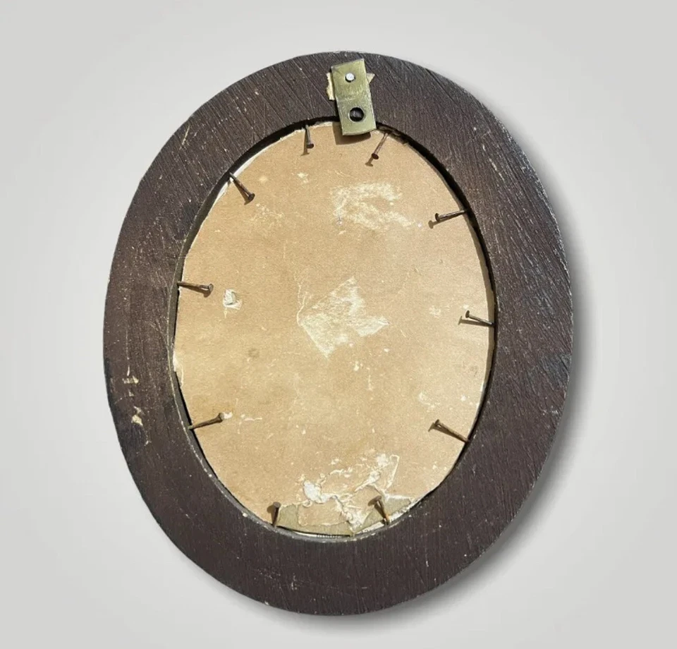 ANTIGUO RETRATO DE ARTE POPULAR AMERICANO DEL SIGLO XIX SILUETA HUECA FECHADA 1809 Foto 2 de 3