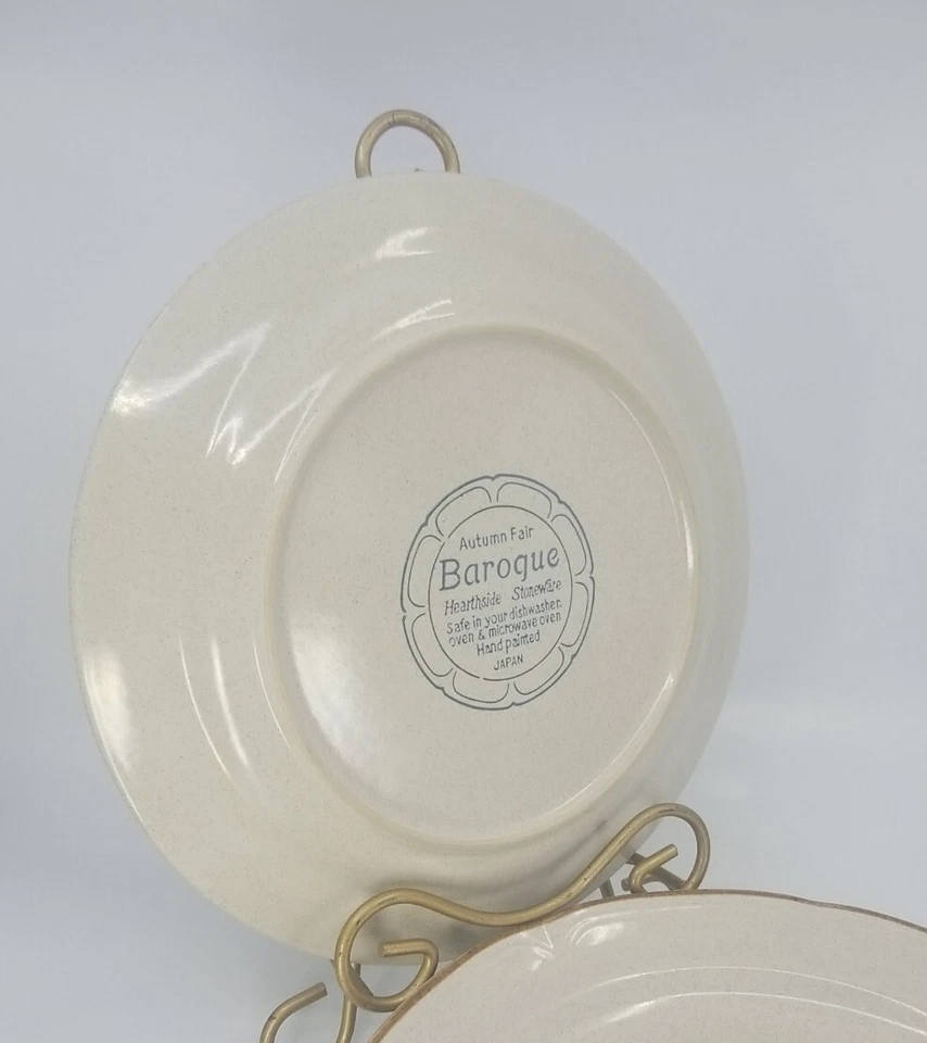 Juego de platos de vajilla barrocos Spring Garden 10,5" 6 piezas  Foto 2 de 4