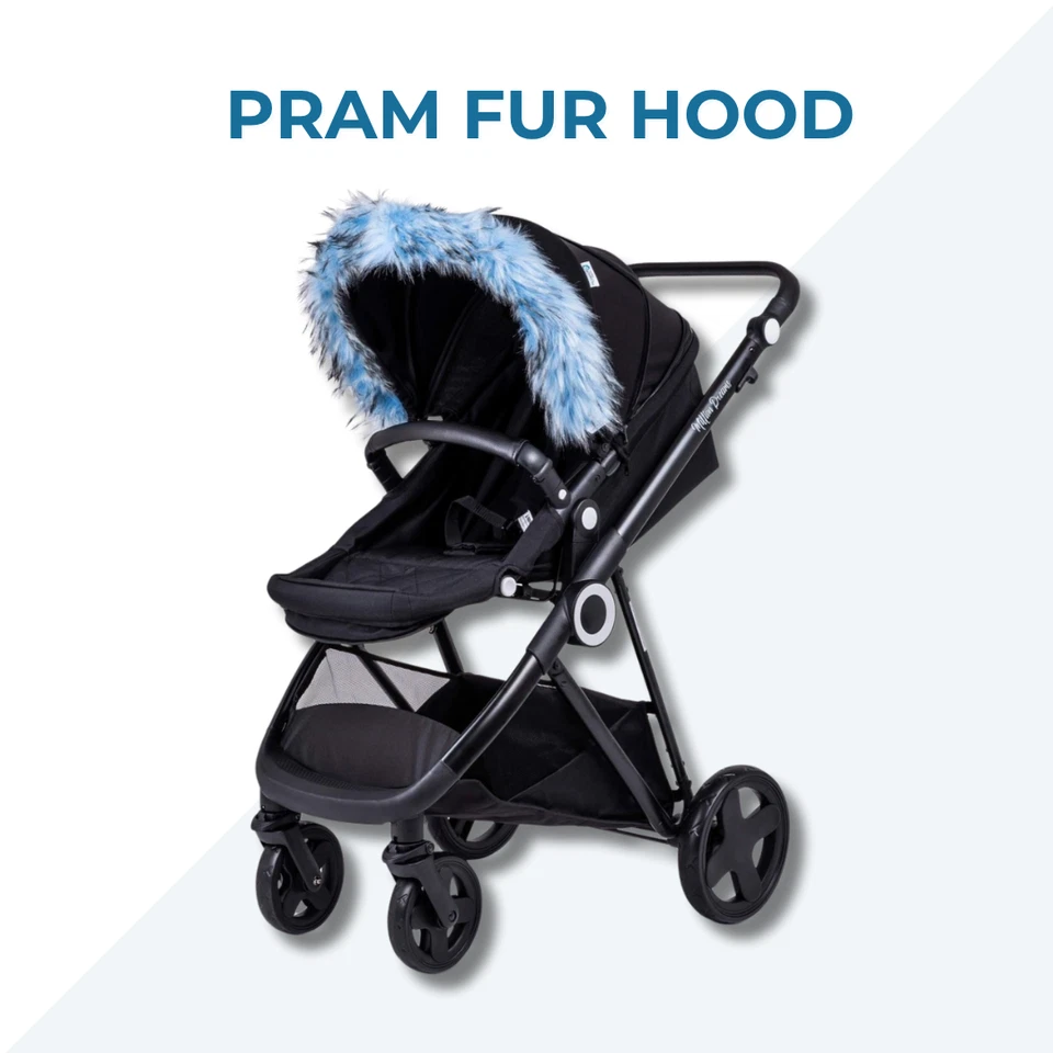 Accesorio de borde de capucha de piel de cochecito para silla de paseo compatible con combi Foto 2 de 4