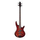 Ibanez Gsr200Sm 4-String Electric Bass Guitar (Right-Hand, Charcoal Brown Burst)