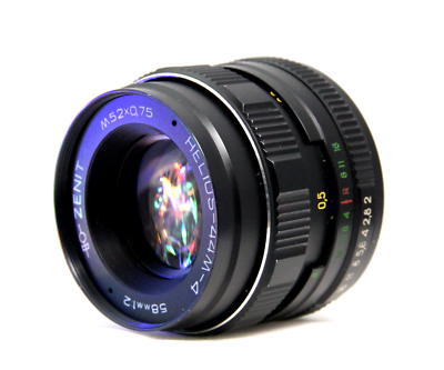 HELIOS 44m-4 58mm f/2 Copy Carl Zeiss Biotar USSR Lens M42 HELIOS 44m-4 58mm f/2 Copy Carl Zeiss Biotar USSR Lens M42