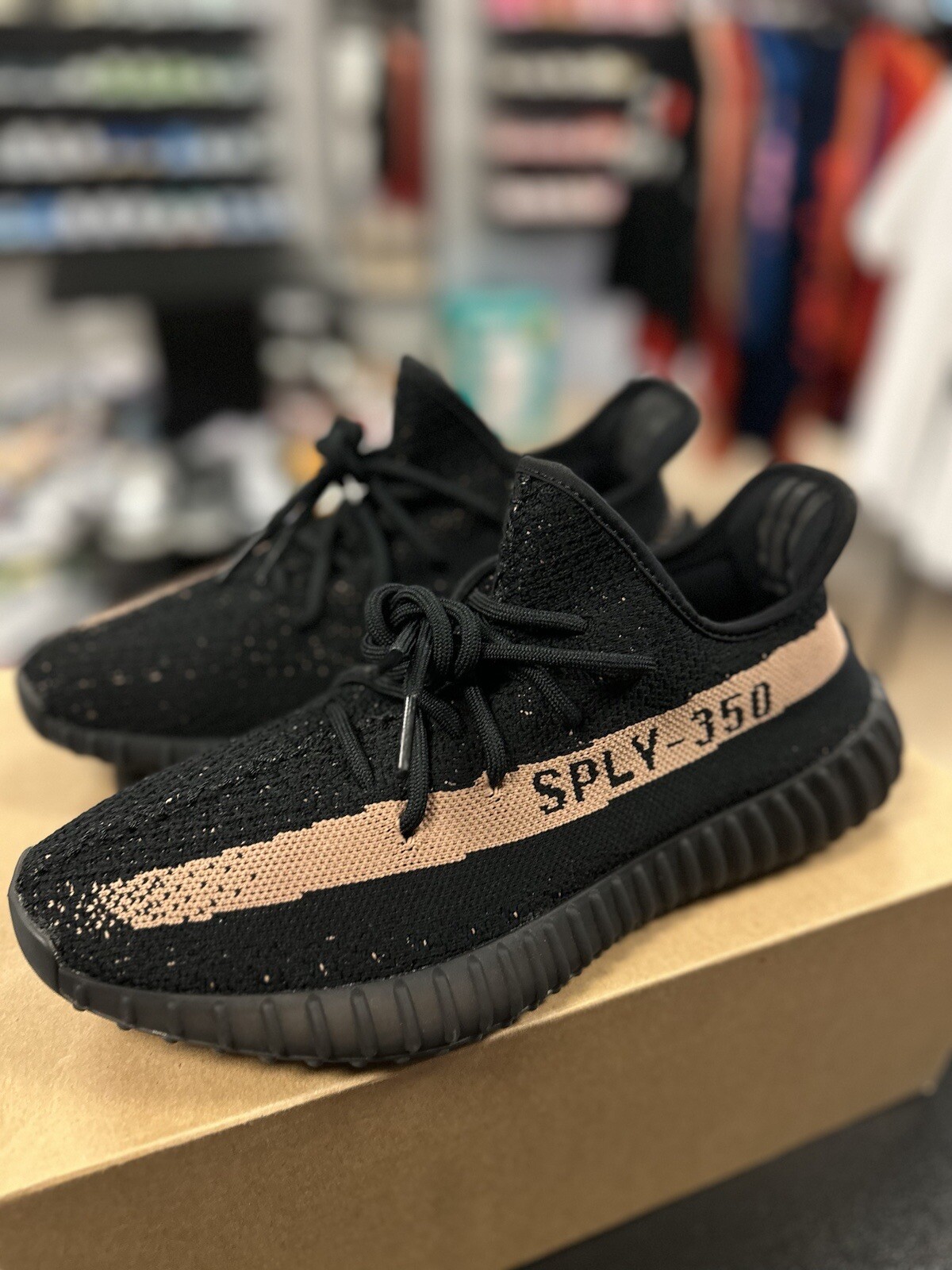 Size 9 - adidas Yeezy Boost 350 V2 Copper Original BY1605 100percent Authentic VNDS image 9