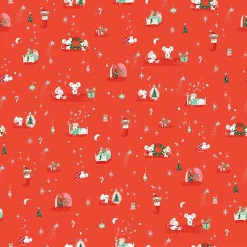 Twas VINTAGE CHRISTMAS QUILT Kit! Vintage Christmas 2 Quilt Box Kit Riley Blake - Picture 6 of 10