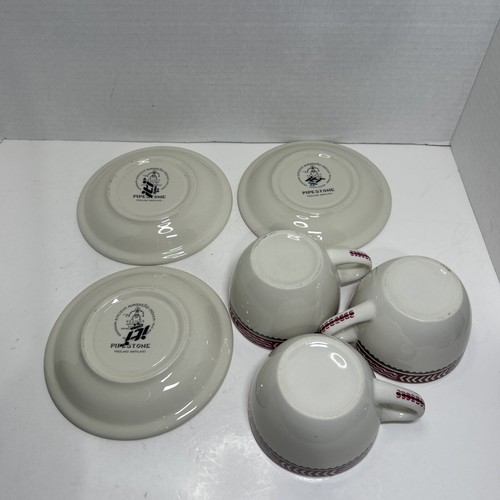 Pipeline Replica Santa Fe Railroad Ancient Mimbreno Indian Design Cup & Saucer 3 - Picture 4 of 24