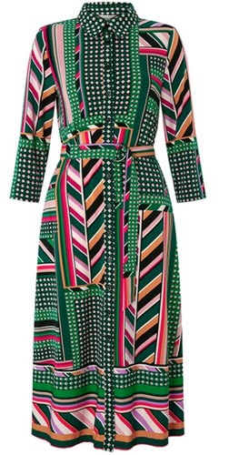 Monsoon Shalona Jersey Print Midi Dress 
