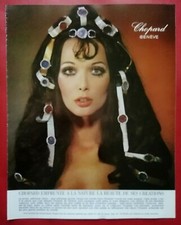 Publicité de presse: Bijoux et Montres CHOPARD Genève Suisse 1968