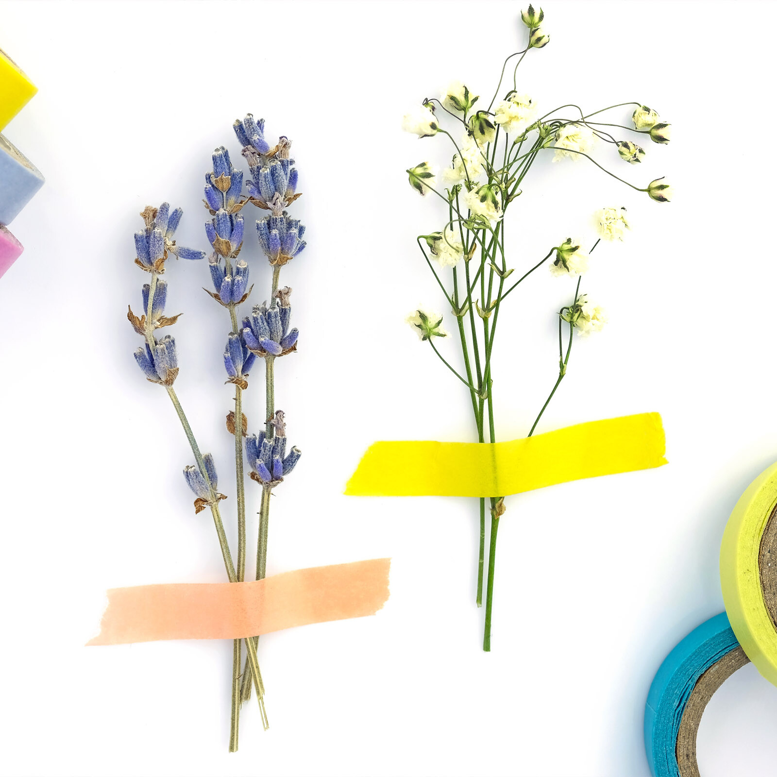 6PCS Floral Stem Wrap Tape for Bouquet Crafts Wedding Arrangement,Mixed