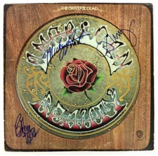 Bob Weir DGrisman MHart Signed Autograph Album Vinyl Record - Grateful Dead JSA