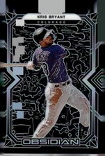 2022 Panini Chronicles #50 Kris Bryant Obsidian