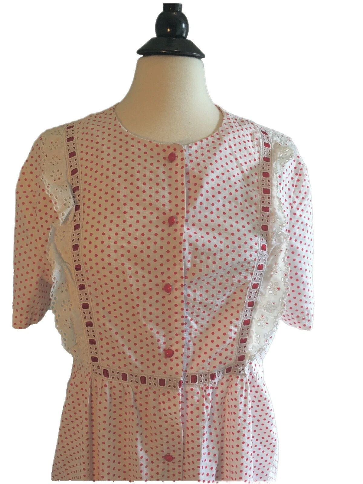 Lace Original 1940s Vintage Sleepwear & Robes for Women