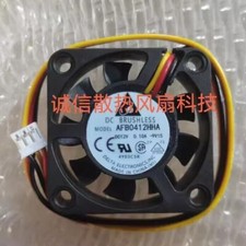 AFB0412HHA DC12V 0.10A 40*40*10MM 3-Pin Mute Cooling Fan