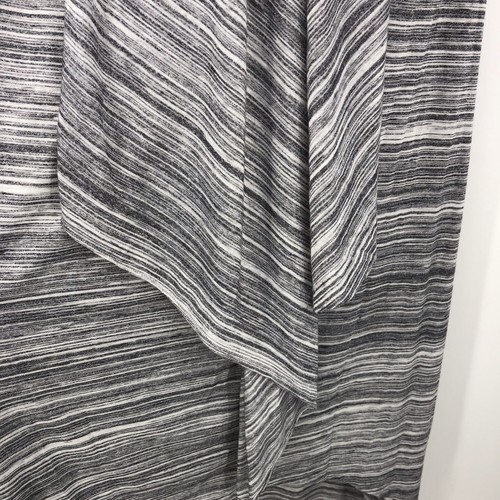 Lane Bryant Womens Dress Size 14 16 Grey Striped V Neck Sleeveless - Picture 9 of 12