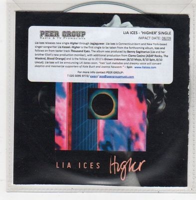 (FQ33) Lia Ices, Higher - 2014 DJ CD