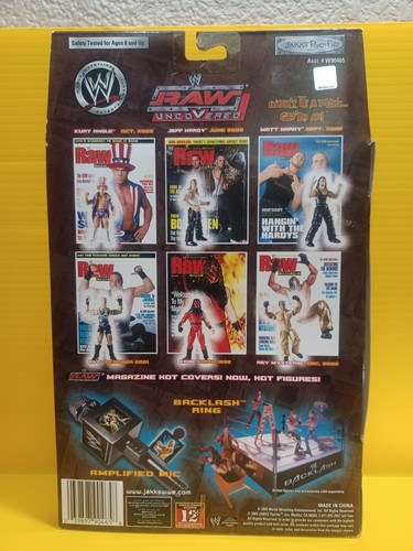 Rey Mysterio Action Figure Raw Uncovered Wrestling 2003 Jakks Pacific WWE NEW - Picture 2 of 3
