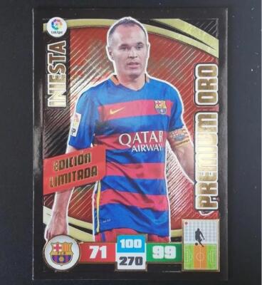 Figurine Panini – Iniesta, Barcelone, Saison 2004-2005, Este, Neuve