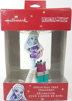 Hallmark 2016 Monster High Abbey Bominable Brand New In Box Never Hung