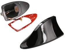 Haifisch Dach Antenne Shark Fin Hai universal Antenne Design KFZ Radio schwarz