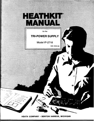 Assembly Manual-Anleitung für Heathkit IP-2718 