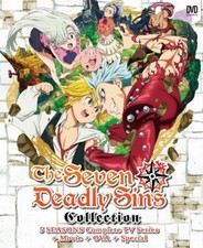 The Seven Deadly Sins Season 1-5 Vol.1-100 End  2 Movie  2 OVA ENGLISH DUBBED